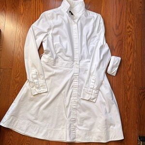 Banana Republic White Shirt Dress